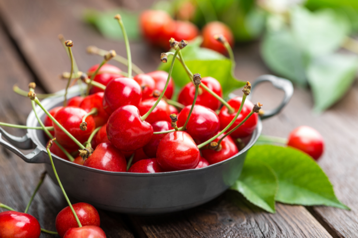 Are cherries good for your eyes? An image of a bowl of cherries